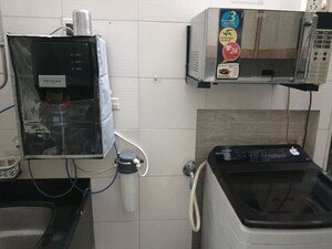 Kitchen in 1.5 BHK Apartment at Dudhsagar Apartment, Goregaon East – for Rent