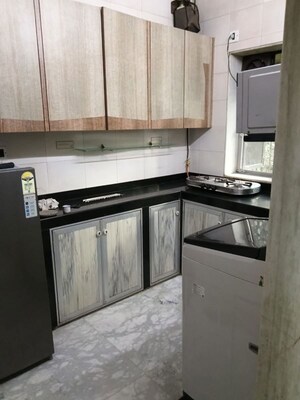 Kitchen in 1.5 BHK Apartment at Dudhsagar Apartment, Goregaon East – for Rent