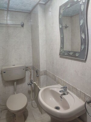 Bathroom in 3 BHK Apartment at Neha Heena Gaurav Jewels, Goregaon East – for Rent
