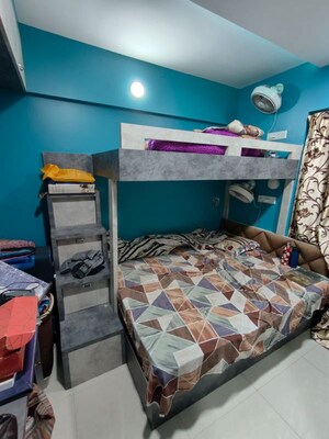 Bedroom in 3 BHK Apartment at Majestique Rhythm County, Handewadi – for Sale