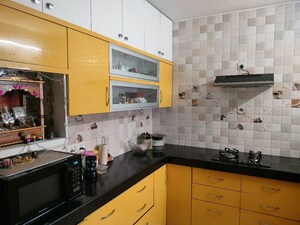 Kitchen in 3 BHK Penthouse at Kumar Padmalaya, Aundh – for Rent