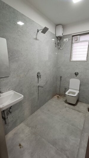 Bathroom in 2 BHK Apartment at Pratham Prerana CHS, Andheri West – for Rent