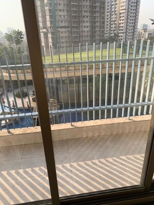 Balcony in 3 BHK Apartment at Kanakia Levels, Malad East – for Rent