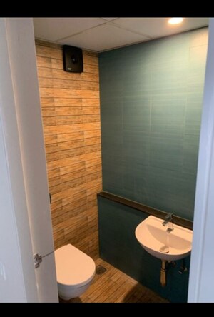 Bathroom in 1 BHK Apartment at Lodha Quality Home Tower 2, Majiwada – for Rent