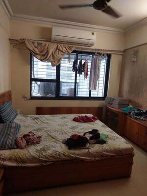 Bedroom in 3 BHK Apartment at Lakshachandi Heights, Goregaon East – for Rent