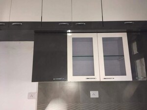 Kitchen in 2 BHK Apartment at Vasant Fiona, Pokhran Road No Two – for Rent