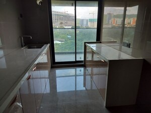 Kitchen in 3 BHK Apartment at Experio Platinum Elysium, Sector 29 Nerul – for Rent