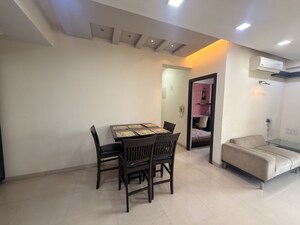 Living Room in 2 BHK Apartment at Lodha Paradise, Majiwada – for Rent