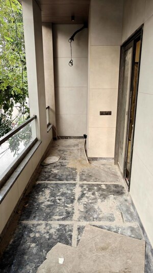 Balcony in 3 BHK Builder Floor at Ashok Vihar – for Sale
