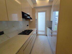 Kitchen in 3 BHK Apartment at Raj One Good Earth, Sector 71 – for Rent
