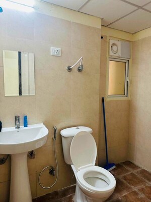 Bathroom in 3 BHK Apartment at Amrapali Verona Heights, Tech Zone 4 Greater Noida – for Sale