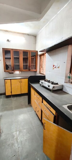 Kitchen in 1 BHK Villa at Jivraj Park – for Rent