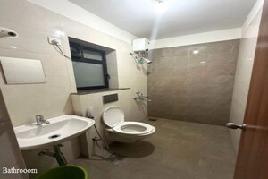 Bathroom in Studio Apartment at Duville Riverdale Suites, Kharadi – for Rent