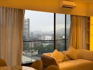 Living Room in 3 BHK Apartment at Bandra West – for Sale