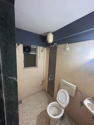 Bathroom in 2 BHK Apartment at Sree Mangal Aishwaryam Greens Phase II, Wakad – for Rent