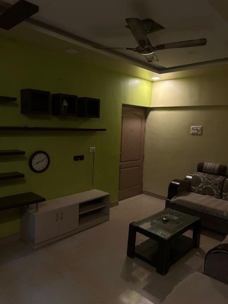 Living Room, sree-mangal-aishwaryam-greens-phase-ii 2 Bedroom 942 Sq.Ft. Apartment In Wakad Pune 10649907