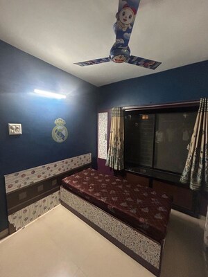 Bedroom in 2 BHK Apartment at Sree Mangal Aishwaryam Greens Phase II, Wakad – for Rent