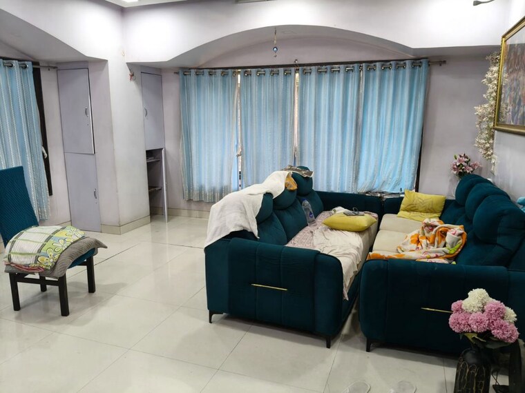 Living Room, suansh-society 3 Bedroom 1200 Sq.Ft. Apartment In Nerul Sector 21 Navi Mumbai 10649916