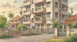  Apartment – Exterior View View at Sai Nagar - for Sale