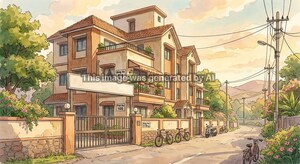 Apartment – Exterior View View at Parnali - for Sale