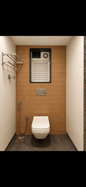 Bathroom in 2 BHK Apartment at Shilp Tower, Lower Parel – for Rent