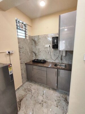 Kitchen in 1 BHK Builder Floor at Koramangala – for Rent