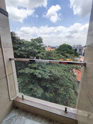 Balcony in 1 BHK Builder Floor at Koramangala – for Rent