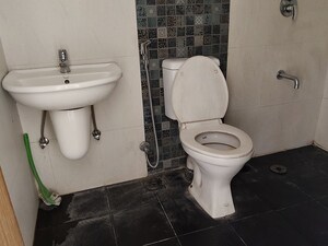 Bathroom in 2 BHK Apartment at Kumar Pebble Park, Hadapsar – for Rent