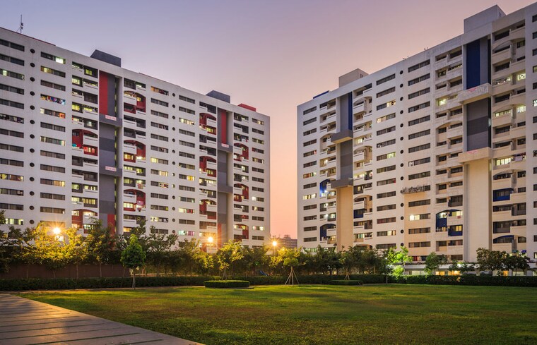 Exterior View, kumar-pebble-park 2 Bedroom 700 Sq.Ft. Apartment In Hadapsar Pune 10650149