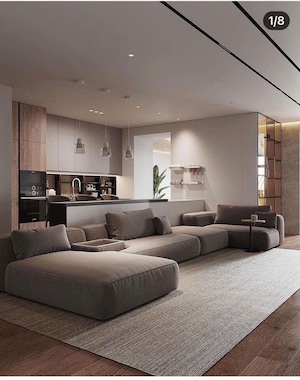 Living Room in 4 BHK Builder Floor at Vasant Vihar – for Sale