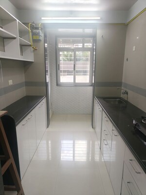 Kitchen in 2 BHK Apartment at Neelsidhi Atlantis, Nerul – for Rent