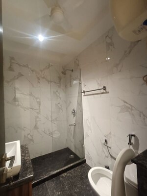 Bathroom in 4 BHK Builder Floor at East Of Kailash – for Rent