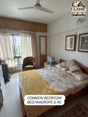 Bedroom in 2 BHK Apartment at Lunkad Skylounge, Kalyani Nagar – for Rent