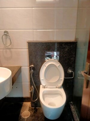 Bathroom in 3 BHK Builder Floor at Chittaranjan Park – for Sale