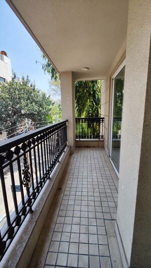 Balcony in 4 BHK Builder Floor at Navjeevan Vihar – for Rent