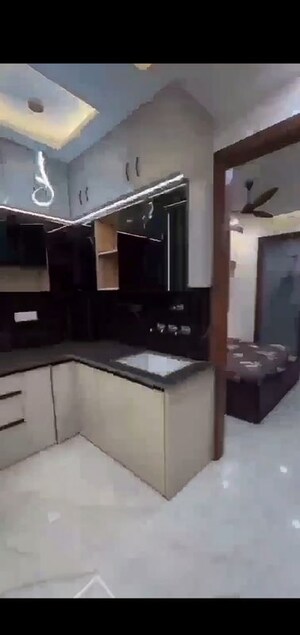 Kitchen in 3 BHK Builder Floor at Mohan Garden – for Sale