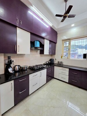 Kitchen in 2 BHK Builder Floor at Aman Vihar – for Rent