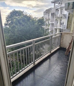 Balcony in 2 BHK Builder Floor at Aman Vihar – for Rent