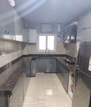 Kitchen in 2 BHK Builder Floor at Aman Vihar – for Rent