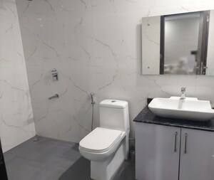 Bathroom in 2 BHK Builder Floor at Aman Vihar – for Rent