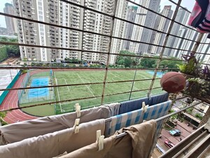 Balcony in 2 BHK Apartment at Lodha Amara, Kolshet Road – for Rent