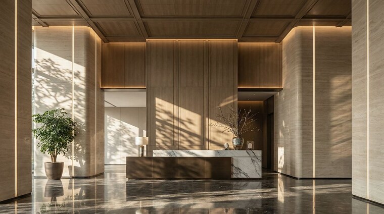 Living Room, embassy-citadel 3 Bedroom 1884 Sq.Ft. Apartment In Worli Mumbai 10650357