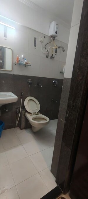Bathroom in 3 BHK Apartment at GHP Shimmering Heights, Powai – for Rent