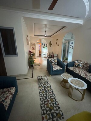 Living Room in 3 BHK Builder Floor at Lajpat Nagar – for Sale