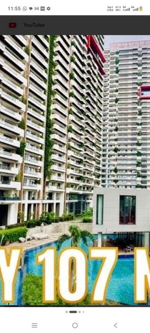 4 BHK Apartment For Rent in ABA County 107, Sector 107