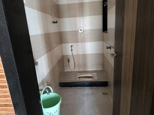 Bathroom in 2 BHK Apartment at Ambika Heights, Nerul – for Rent