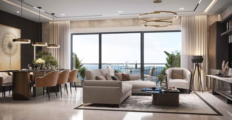 Living Room, dps-rivera 1 Bedroom 397 Sq.Ft. Apartment In Dahisar West Mumbai 10650382