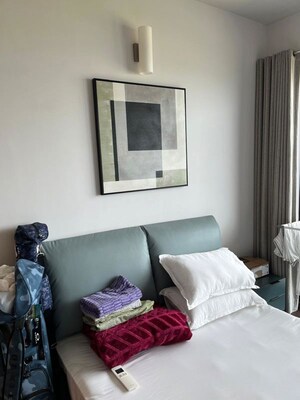Bedroom in 2 BHK Apartment at Krisumi Waterside Residences, Sector 36a – for Rent
