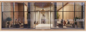 Living Room in 3 BHK Apartment at Prestige Spring Heights, Rajendra Nagar – for Sale