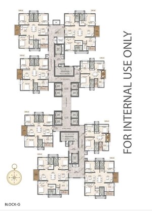 Master Plan in 2 BHK Apartment at Rajapushpa Sierra, Tellapur – for Sale